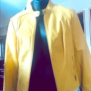 EUC leather jacket